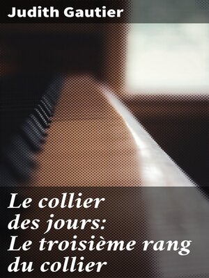 cover image of Le collier des jours